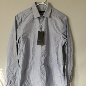 Blue Zara Man Button-up shirt NWT